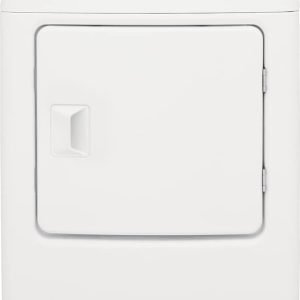 Frigidaire FFRE4120SW 6.7 cu. ft. Large Capacity Free Standing Electric Dryer, 10 dry cycles, Quick Dry, Active Wear, Sanitize, Eco Dry, Anti-Wrinkle, Reversible Door option, in White