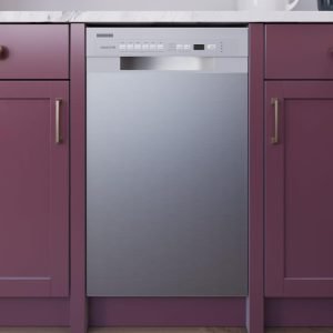 EdgeStar BIDW1802SS 18 Inch Wide 8 Place Setting Built-In Dishwasher