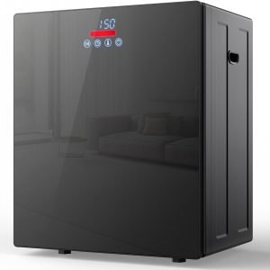 Euhomy Portable Dryer for apartments,Clothes Dryer with 4 Modes,1.5cu.ft Compact Dryer,Load Capacity 5.5lbs,New exterior design,Mirror Black