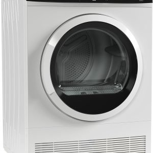 West Bend Clothes Dryer Compact Portable Front Loading for Laundry, Auto and Timed Dry Settings and Anti-Wrinkle, Perfect for Apartments, RV and More, 4-Cu.Ft, White