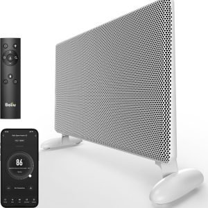 Ballu Mica Infrared Space Heater Indoor Use,1500W Electric Panel Heater with Program Thermostat,Wifi App Control,Portable Stand Wall Mount Room Heater for Large Room Energy Efficient,Work with Alexa