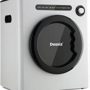 9LBS Capacity Compact Laundry Dryer, Portable Clothes Dryer Machine for Small Spaces, RVs and Apartments Quiet, Sturdy and Easy to Use, Supplemental Dryer for Existing Laundry Machines Drying Excellence Guaranteed