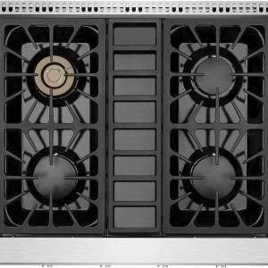 Empava 30 in. Slide-in Natural Gas Rangetop with 4 Burners in Stainless Steel, 30GC30