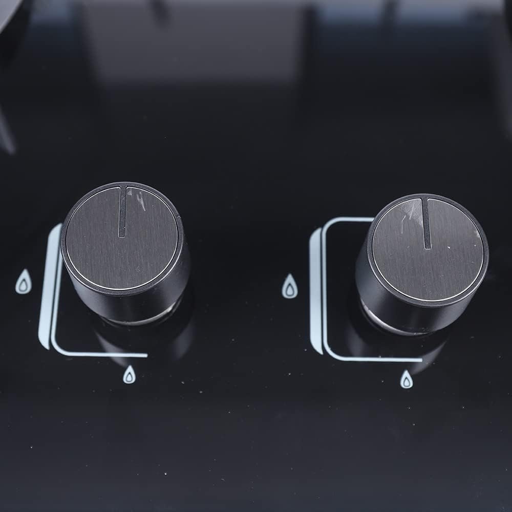 Gas Stove Cooktop, 730 * 410mm Portable Gas Stove Built-in Tempered Glass Natural Gas Cooker Gas Cooktop with 2 Burners for Household Kitchen RV Apartments Indoor Outdoor Use - Image 9