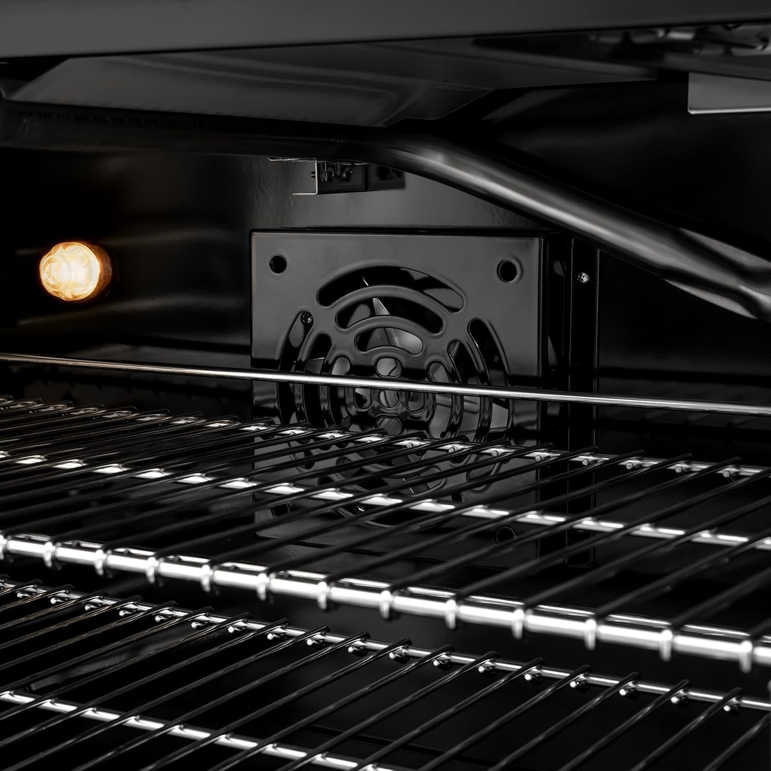 ZLINE 48 in. 6.7 cu. ft. Classic Double Oven Gas Range in Black Stainless Steel with 8 Brass Burners (CGRB-BR-48) - Image 6