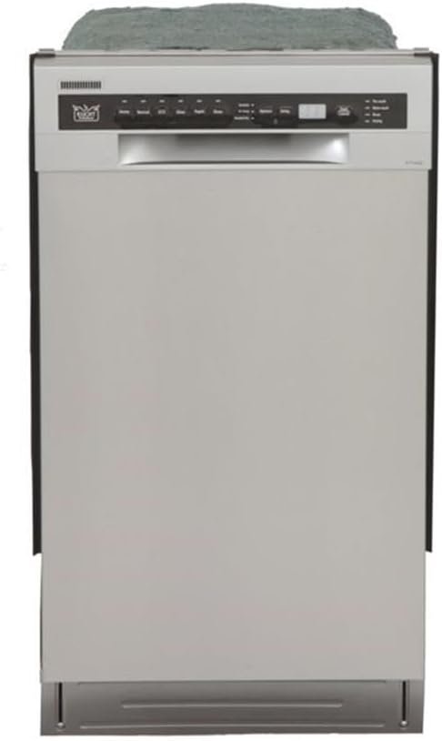 Kucht K7740D Professional 18" Front Control Dishwasher, Stainless Steel - Image 8