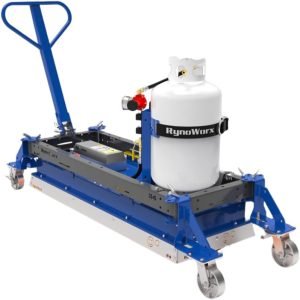 Asphalt Kingdom Infrared Asphalt Heater - R4 for Small to Medium Asphalt Repair - Patching for Driveways, Pavement, Parking Lots, and more - 45 PSI - 100,000 BTU, Blue