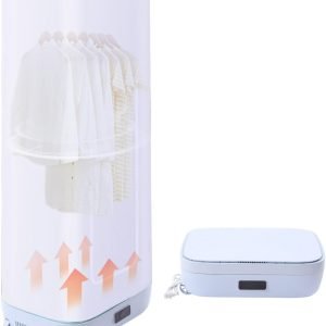 Foldable Portable Clothes Dryer, 850W Travel Mini Dryer for Clothes Portable Dryer Machine for Apartments RV Home, Small Compact Electric Dryers for Clothes Underwear Baby Socks