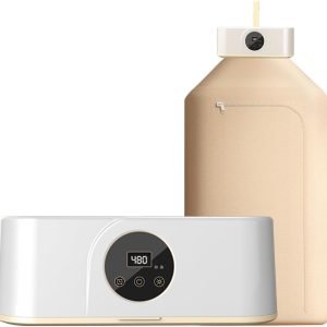 Portable Clothes Dryer, Time Setting Function&Led Light,Easy to Use, for Travel,RV, Apartment, Dorm, For Light Clothes, Underwear, Baby Clothes