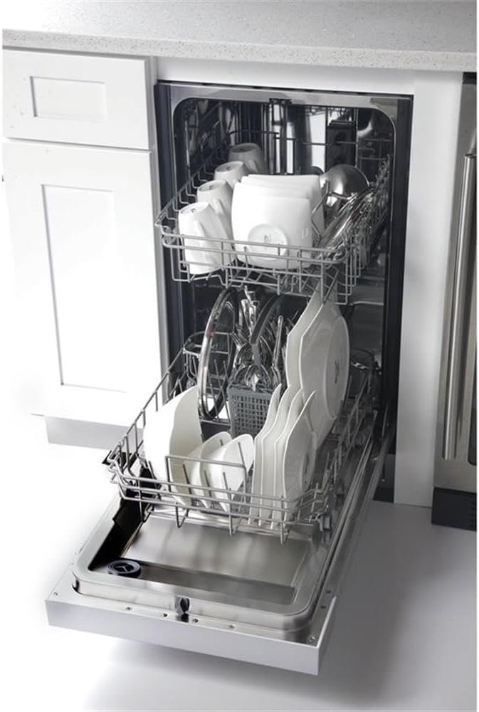 Kucht K7740D Professional 18" Front Control Dishwasher, Stainless Steel - Image 5