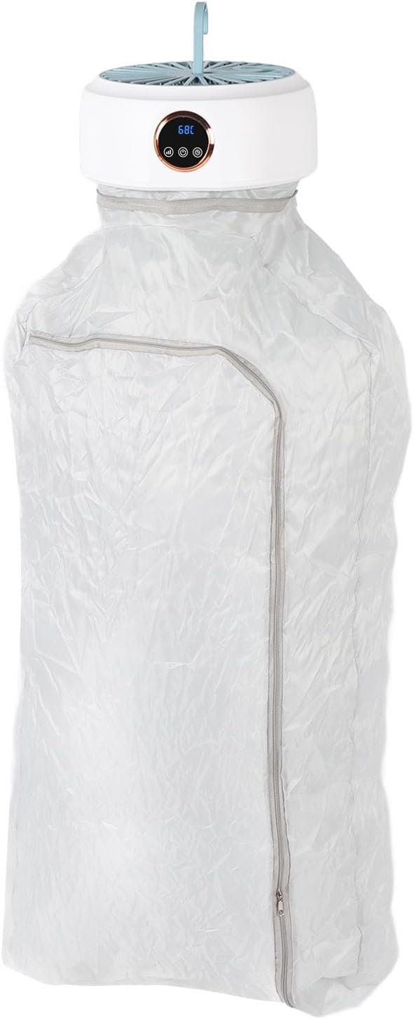 Portable Clothes Dryer - Foldable Mini Laundry Dryers with Dry Bag, Quick Drying Compact Electric Clothes Drying Machine for Travel, RV, Home (US Plug)