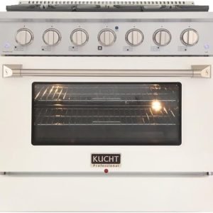 Kucht KNG361-W Gas Range, White