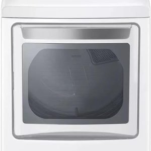 LG 7.3 Cu. Ft. White Gas Dryer With EasyLoad Door - DLG7401WE