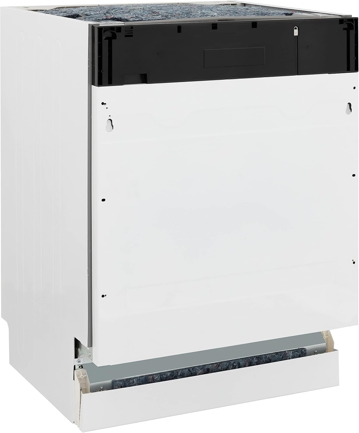 ZLINE Autograph Edition 24" Tallac Series 3rd Rack Top Control Built-In Tall Tub Dishwasher in Custom Panel Ready with Champagne Bronze Handle, 51dBa (DWVZ-24-CB) - Image 3