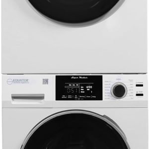 Equator Deluxe MATCHING 110V Washer 1.9 cu.ft + Vented Sensor Dryer 4 cu.ft