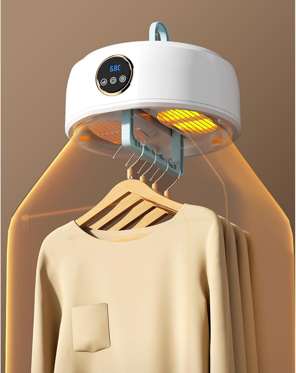 Portable Clothes Dryer - Foldable Mini Laundry Dryers with Dry Bag, Quick Drying Compact Electric Clothes Drying Machine for Travel, RV, Home (US Plug) - Image 8