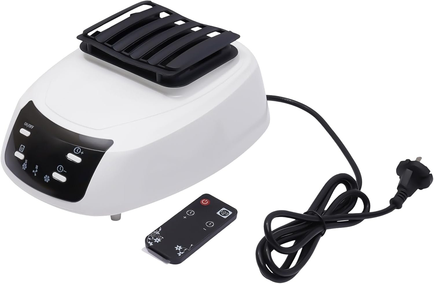 Portable Clothes Dryer, 1200-1500W Folding Wardrobe Drying Machine with Remote Control, Electric Dryer Machine with Timing Function for Apartments Dorms Travel Use, 3 Gears Adjustment - Image 4