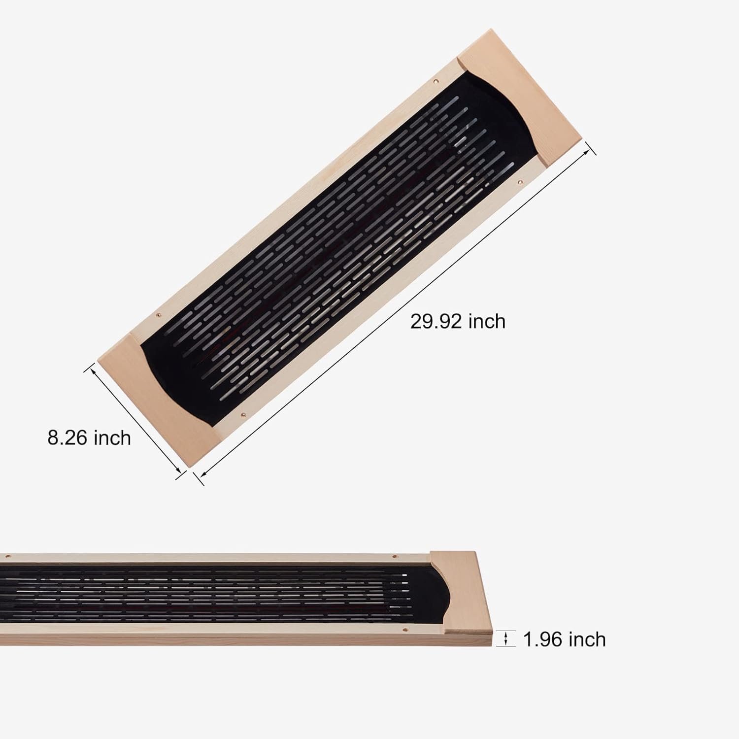 Far Infrared Carbon Fiber Glass Red Light Heater Tube, Infrared Sauna Heater, Sauna Accessories, Sauna Heater 110V, Infrared Suana Heating Element Tube for Wooden Indoor/Outdoor Sauna - Image 3