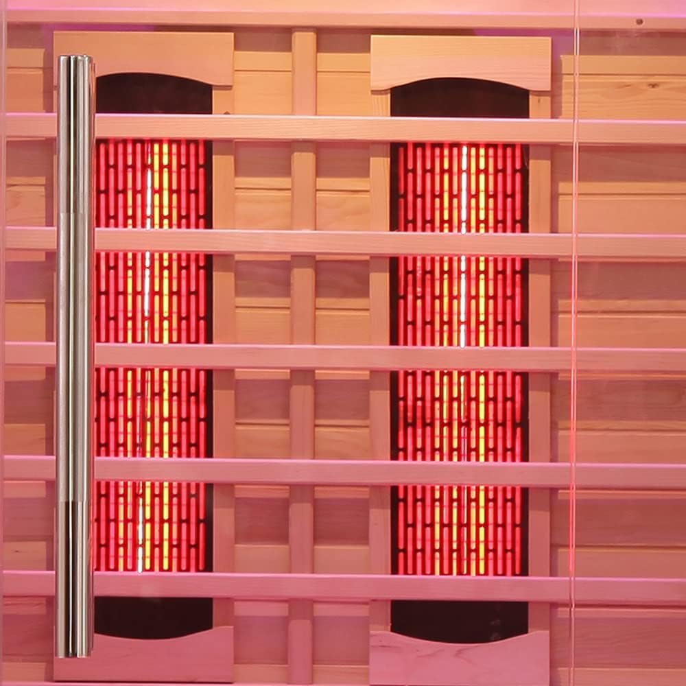 Far Infrared Carbon Fiber Glass Red Light Heater Tube, Infrared Sauna Heater, Sauna Accessories, Sauna Heater 110V, Infrared Suana Heating Element Tube for Wooden Indoor/Outdoor Sauna - Image 6