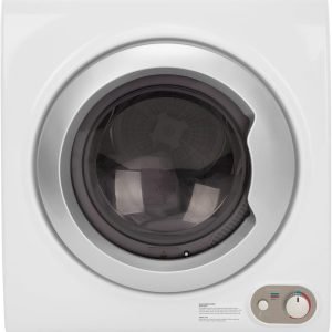 Avanti Portable Dryer Front Loading for Laundry, Compact Size, 9 lb. Clothes Capacity, Multiple Drying Settings with Anti-Wrinkle, 2.6-Cu.Ft., White