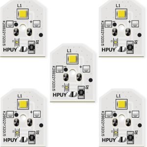WR55X11132 Refrigerator LED Light WR55X25754 for GE LED Refrigerator light bulb Replace WR55X30602 WR55X26486 PS4704284 3033142 EAP12172918 AP6261806 5PCS