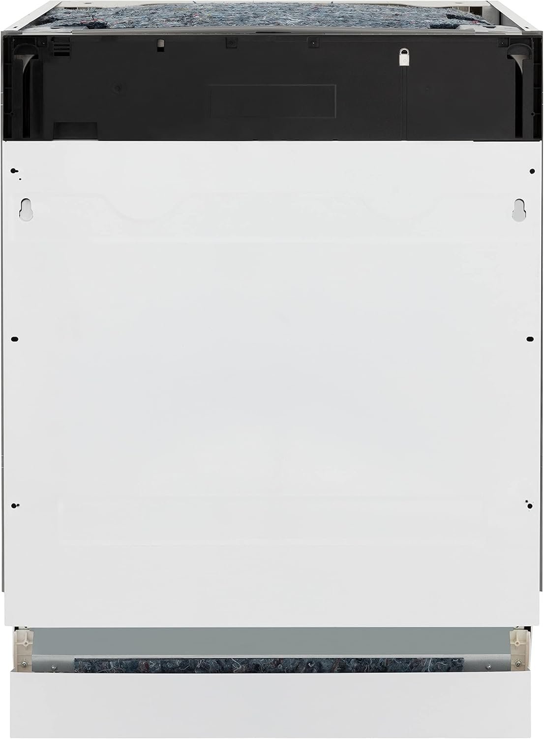 ZLINE Autograph Edition 24" Tallac Series 3rd Rack Top Control Built-In Tall Tub Dishwasher in Custom Panel Ready with Champagne Bronze Handle, 51dBa (DWVZ-24-CB) - Image 2