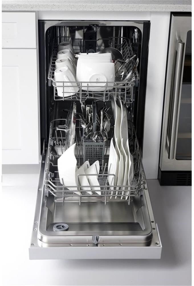 Kucht K7740D Professional 18" Front Control Dishwasher, Stainless Steel - Image 4