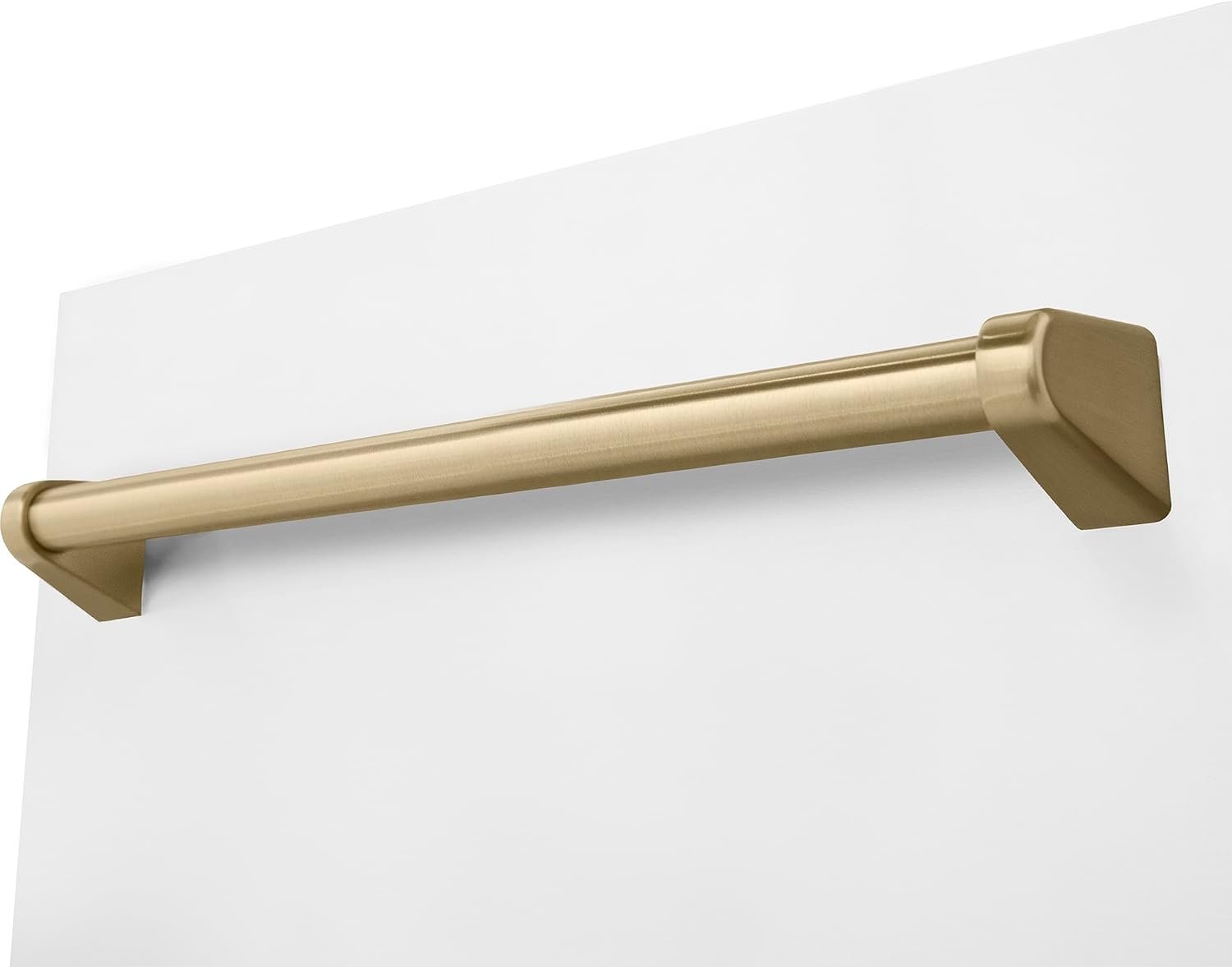 ZLINE Autograph Edition 18" Compact 3rd Rack Top Control Dishwasher in White Matte with Champagne Bronze Handle, 51dBa (DWVZ-WM-18-CB) - Image 6