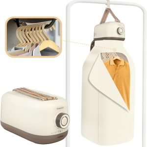 Portable Clothes Dryer - Clothes Dryer for Travel, Apartment, RV, Dorm - Easy to Use Multiple Compact Dryer for Clothes, Underwear, Socks - Portable Dryer Machine with Timer Function