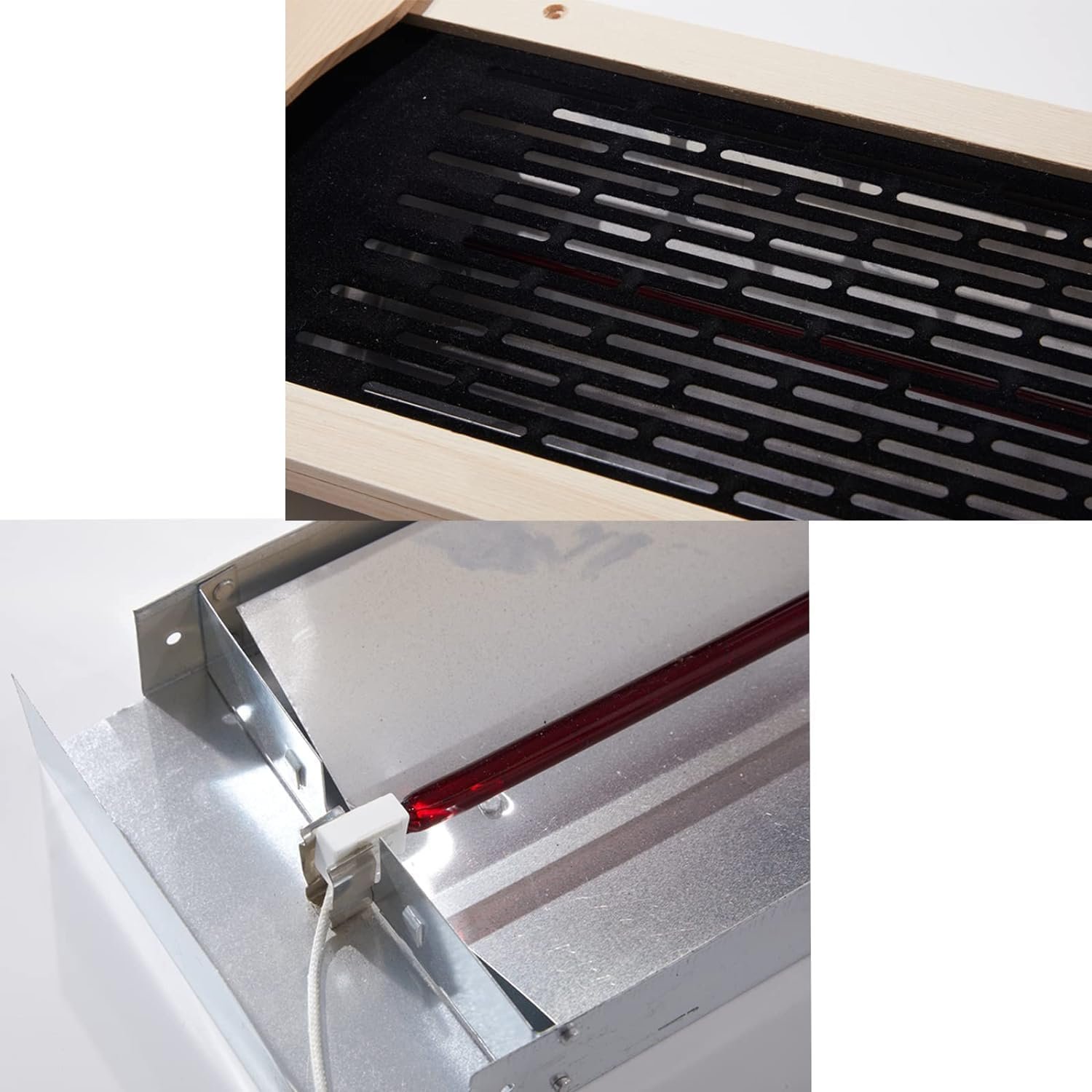 Far Infrared Carbon Fiber Glass Red Light Heater Tube, Infrared Sauna Heater, Sauna Accessories, Sauna Heater 110V, Infrared Suana Heating Element Tube for Wooden Indoor/Outdoor Sauna - Image 4