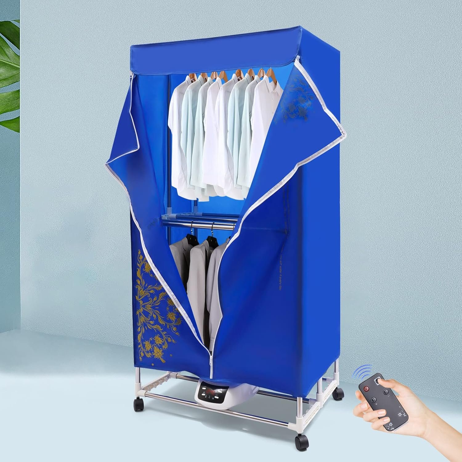 Portable Clothes Dryer, Electric Clothes Dryer Portable For Apartment Clothes Dryer Travel Dryer Machine Quick and Easy to Use Small/Compact Dryer Machine for Apartments, RV, Laundry - Image 4