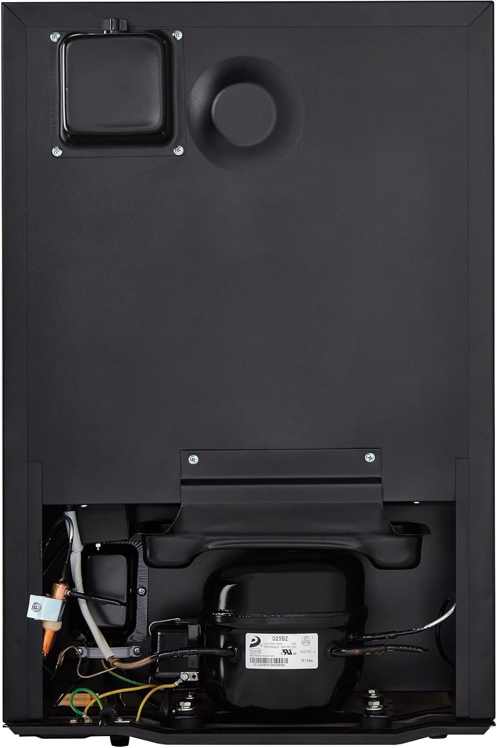 Danby DBC026A1BSSDB 95 Can Beverage Center, 2.6 Cu.Ft Refrigerator for Basement, Dining, Living Room, Drink Cooler Perfect for Beer, Pop, Water, Black/Stainless-Steel - Image 3