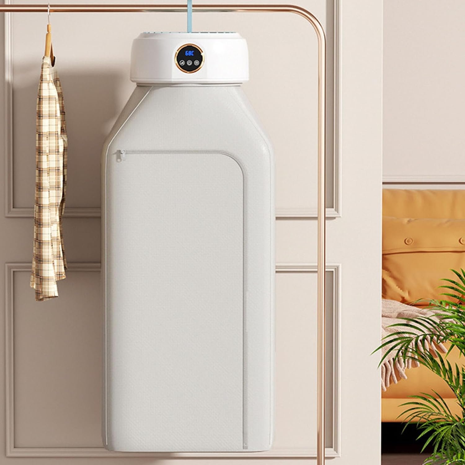 Portable Clothes Dryer - Foldable Mini Laundry Dryers with Dry Bag, Quick Drying Compact Electric Clothes Drying Machine for Travel, RV, Home (US Plug) - Image 6