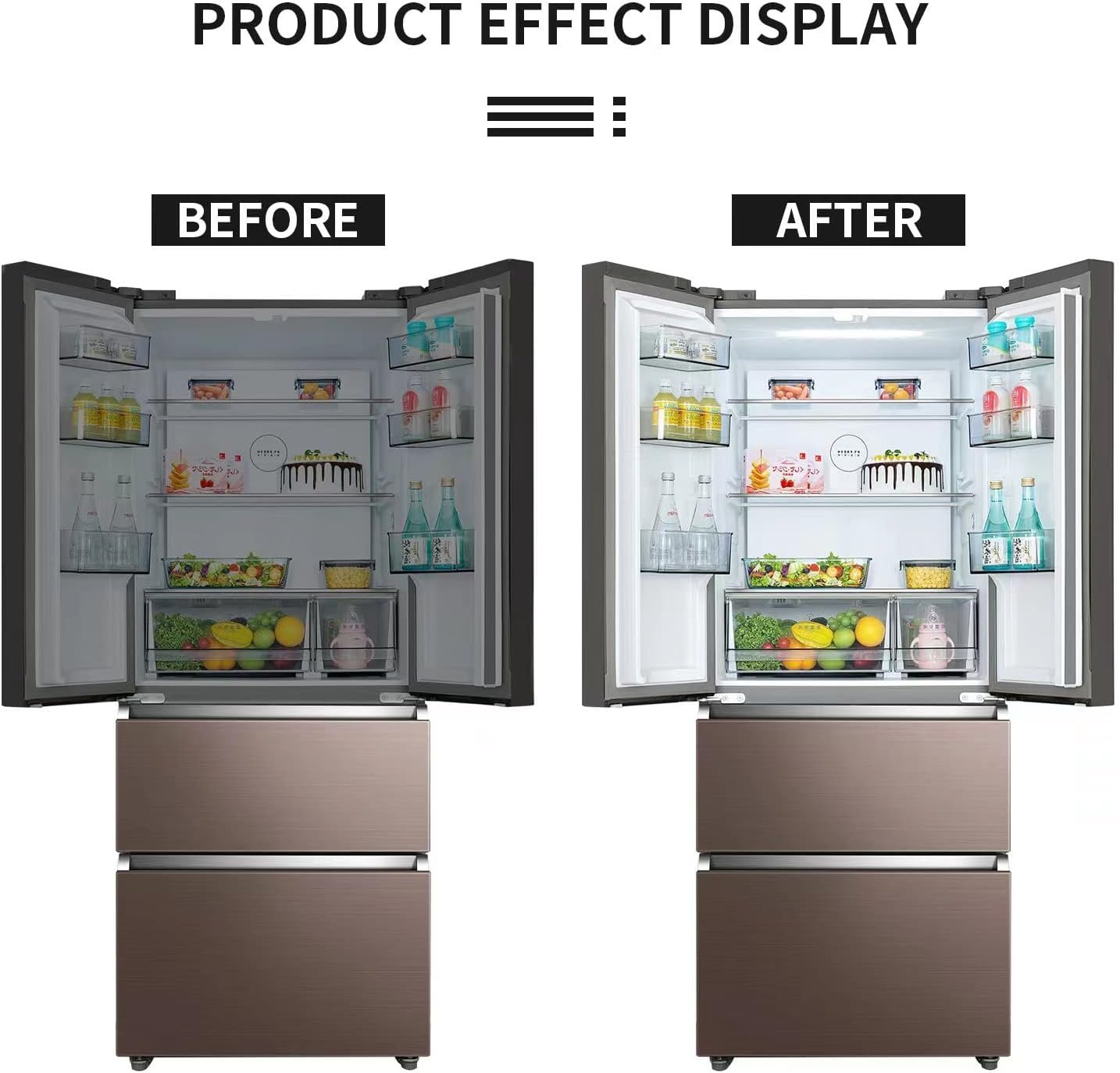 WR55X26671 PS11767930 AP6035586 GE Refrigerator Light Board (2) - Image 6