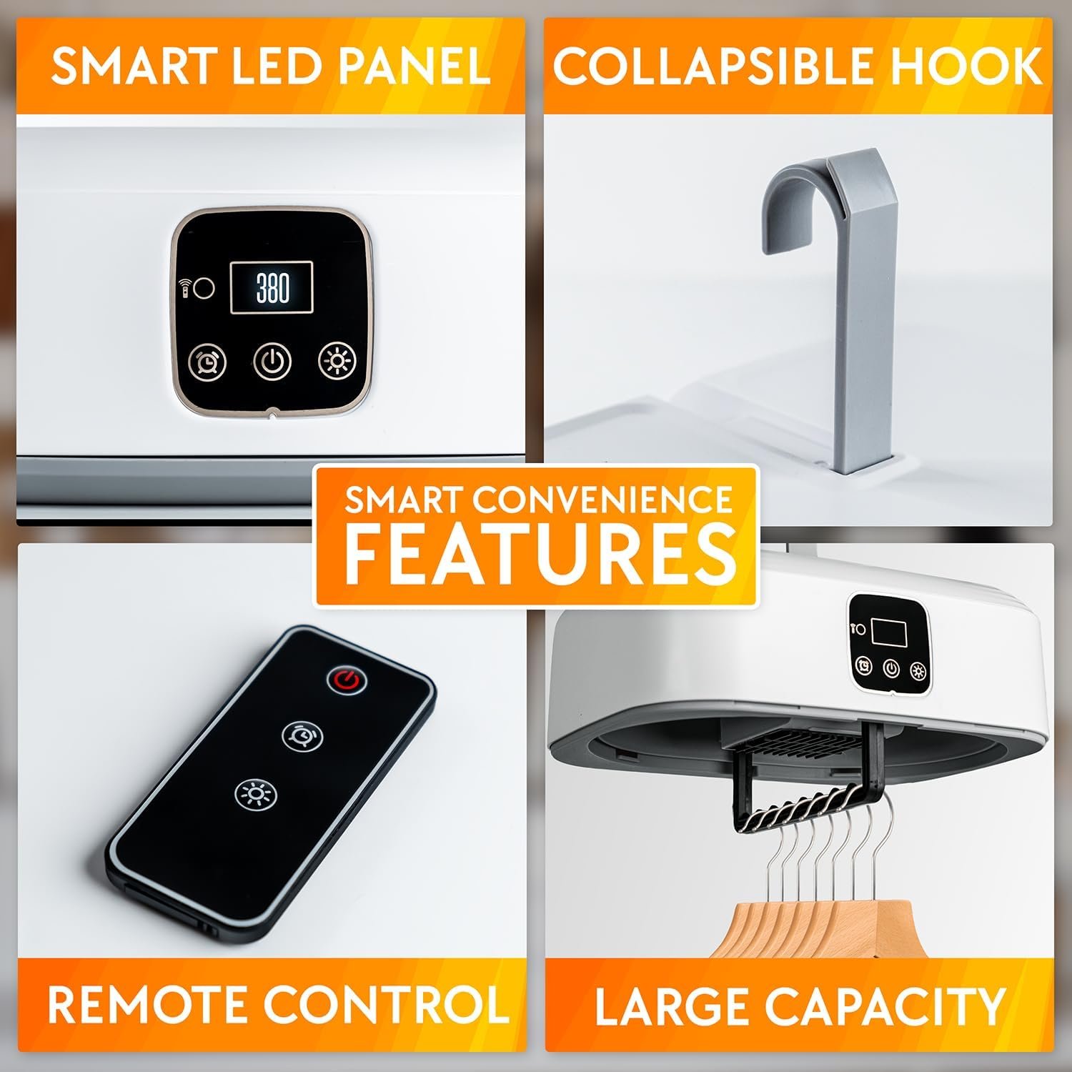 Portable Clothes Dryer – Compact, Foldable, Energy-Efficient Laundry Drying Machine for Apartments, Travel, Small Spaces, Hotels, RVs, Dorm Rooms, and Mini Secadoras de Ropa - Image 9