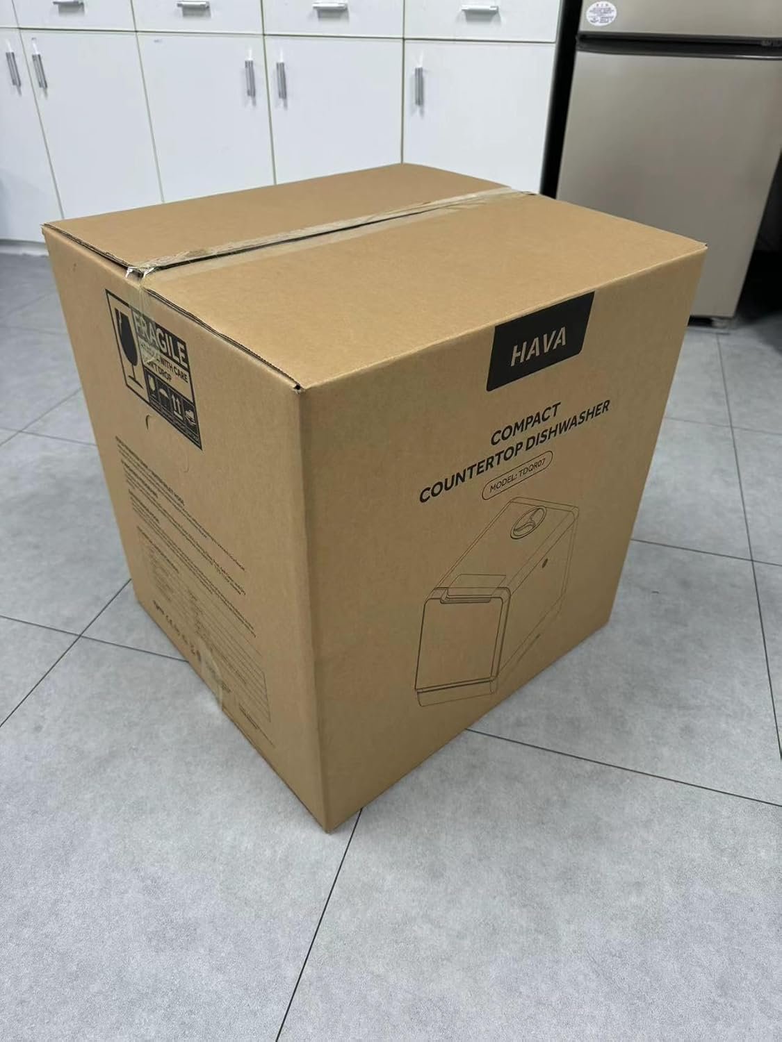 HAVA Countertop Dishwasher, 8 Wash Programs NEW Upgraded Model Portable Dishwasher with Child Lock & Delayed Start Function, 5L Water Tank for Apartments, Dorms, and RVs - No Hookup Needed - Image 10