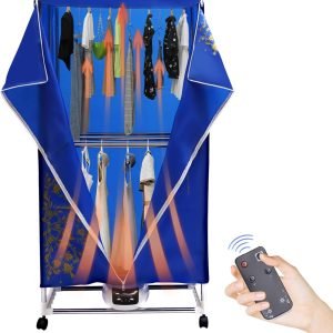 Clothes Dryer, 1500W Portable Fast Dryer Machine Portable Dryer for Apartments New Generation Electric Clothes Drying