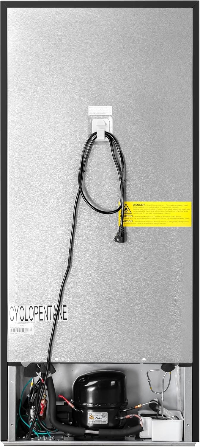 KoolMore KM-RUF-7S-SS 7 cu. ft. Convertible Garage Ready Upright Freezer/Refrigerator in Stainless Steel - Image 10