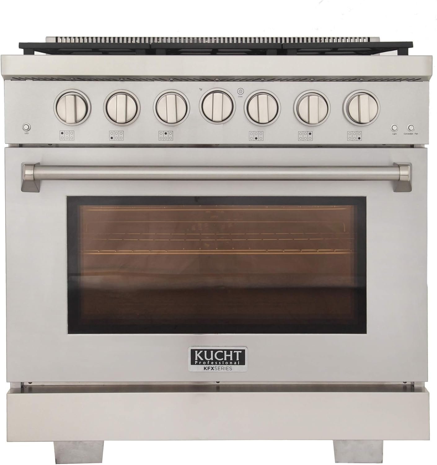 Kucht KFX3600X-S Gas Range, Stainless Steel