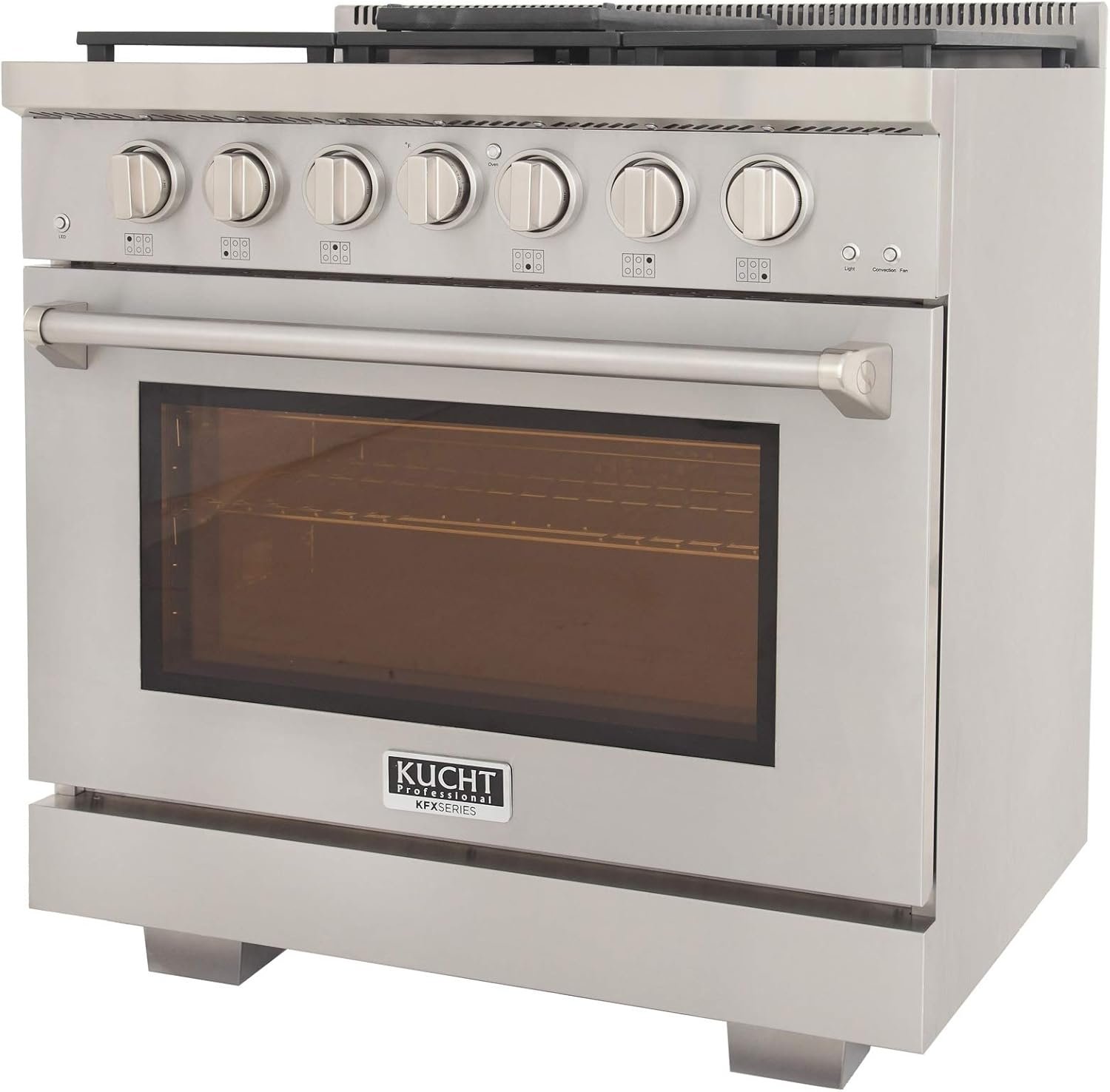 Kucht KFX3600X-S Gas Range, Stainless Steel - Image 2