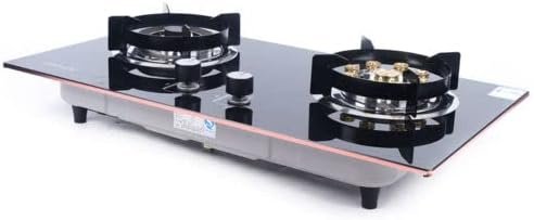 Gas Stove, 28.74" x 16.14" Tempered Glass Built-in Stove Cooker, NG Gas Cooktop for Commerial or Home, Kitchen Cooktop Hob Cooker - Image 6