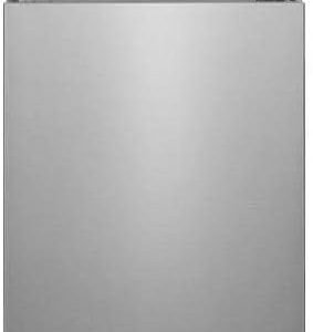 RDB424E1AX Free-Standing Double Door Fridge 1434 mm/Freezer Top Capacity 205 L/Colour: Stainless Steel Silver Sides/Anti-Finger Stainless Steel Coating/Energy Class E