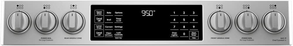 GE C2S950P2MS1 Cafe 30 inch Smart Double-Oven Range With Convection Bundle with Premium 3 YR CPS Enhanced Protection Pack - Image 6