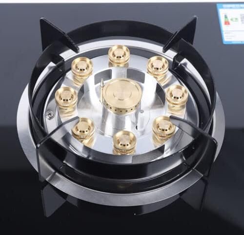 Gas Stove, 28.74" x 16.14" Tempered Glass Built-in Stove Cooker, NG Gas Cooktop for Commerial or Home, Kitchen Cooktop Hob Cooker - Image 8