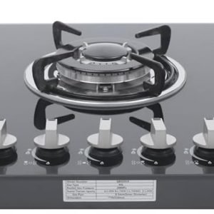 30 Inch Gas Cooktop Gas Stove Top with 5 Different Burners Stainless Steel Built-in Gas Hob for Homes or Restaurants