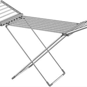 Electric Clothes Dryer with Wings, Folding Heated Airer, 230W Thermostat, Portable Indoor Drying Rack for Easy Storage