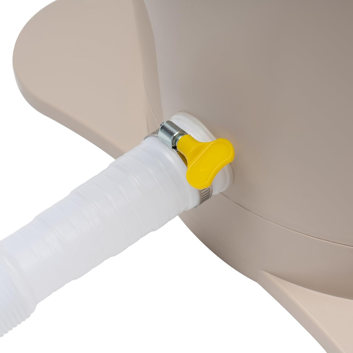 Mini Manual Washing Machine, 2 In 1 Manual Non Electric Washing Machine and Clothes Spin Dryer, 2.4Gal Mini Washing Machine Can be Used In Flats, Motels And Dormitories (Apricot Color) - Image 6