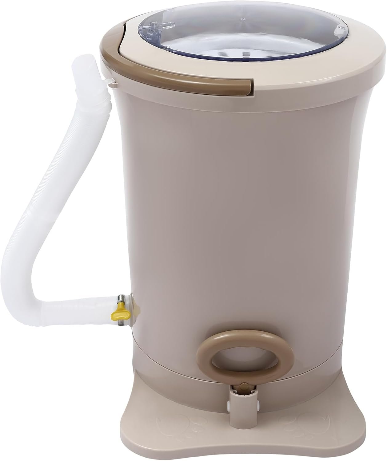 12L/3.17Gal Manual Clothes Dryer Non Electric Laundry Dryer Portable Mini Washing Machine Compact Washer Dehydrator for RV Camping School Apartment Dorm