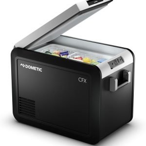 Dometic Portable Refrigerator and Freezer with ICE Maker, Powered by AC/DC or Solar