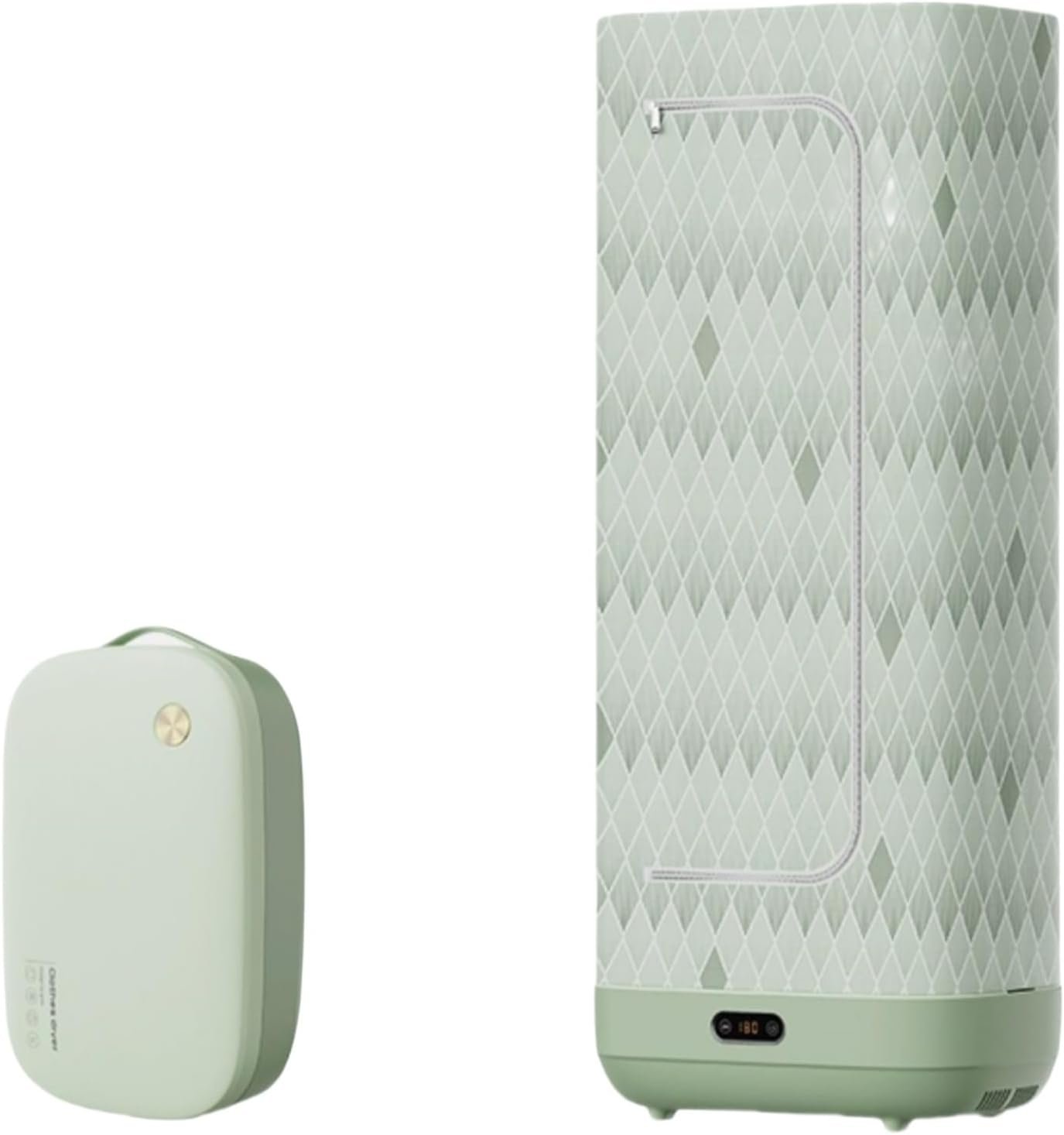 Portable Clothes Dryer,Portable Dryers For Laundry,Portable Dryer For Clothes,Portable Laundry Dryer,with Timer,Foldable,Portable Compact Laundry Clothes Dryer Electric Dryer/Rack for Home green